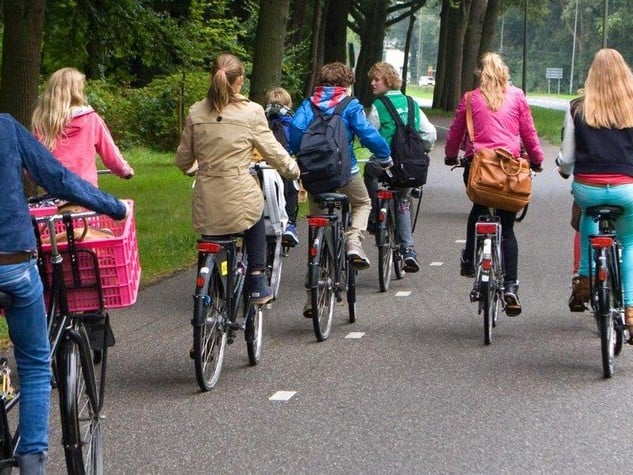 Jonge mensen fietsen niet genoeg